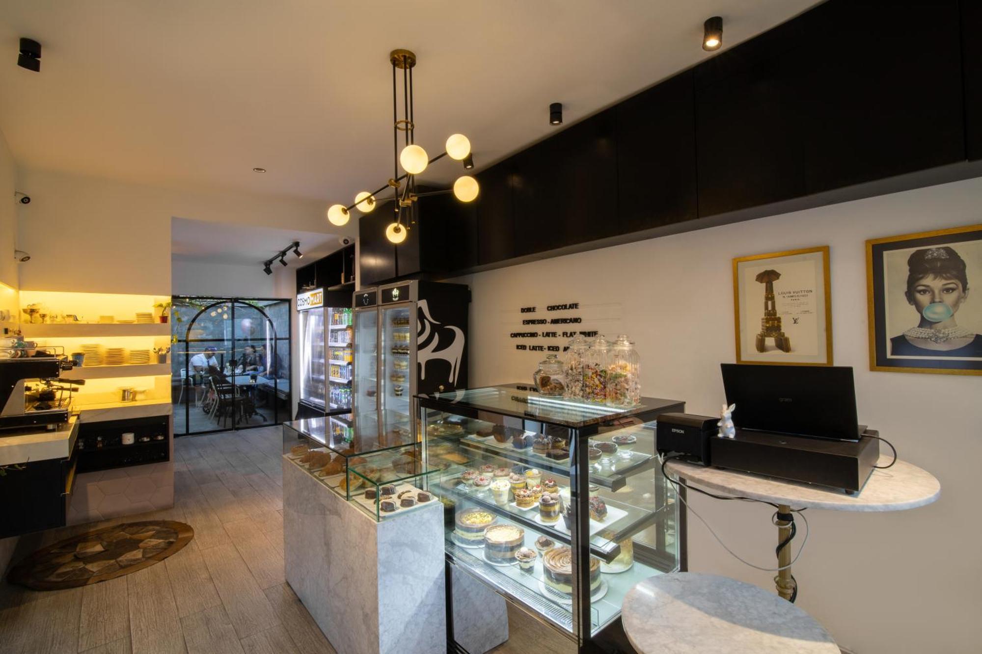 Cosmopolitano Hotel Boutique 산타 크루즈 드 라 시에라 외부 사진 Interior of the restaurant