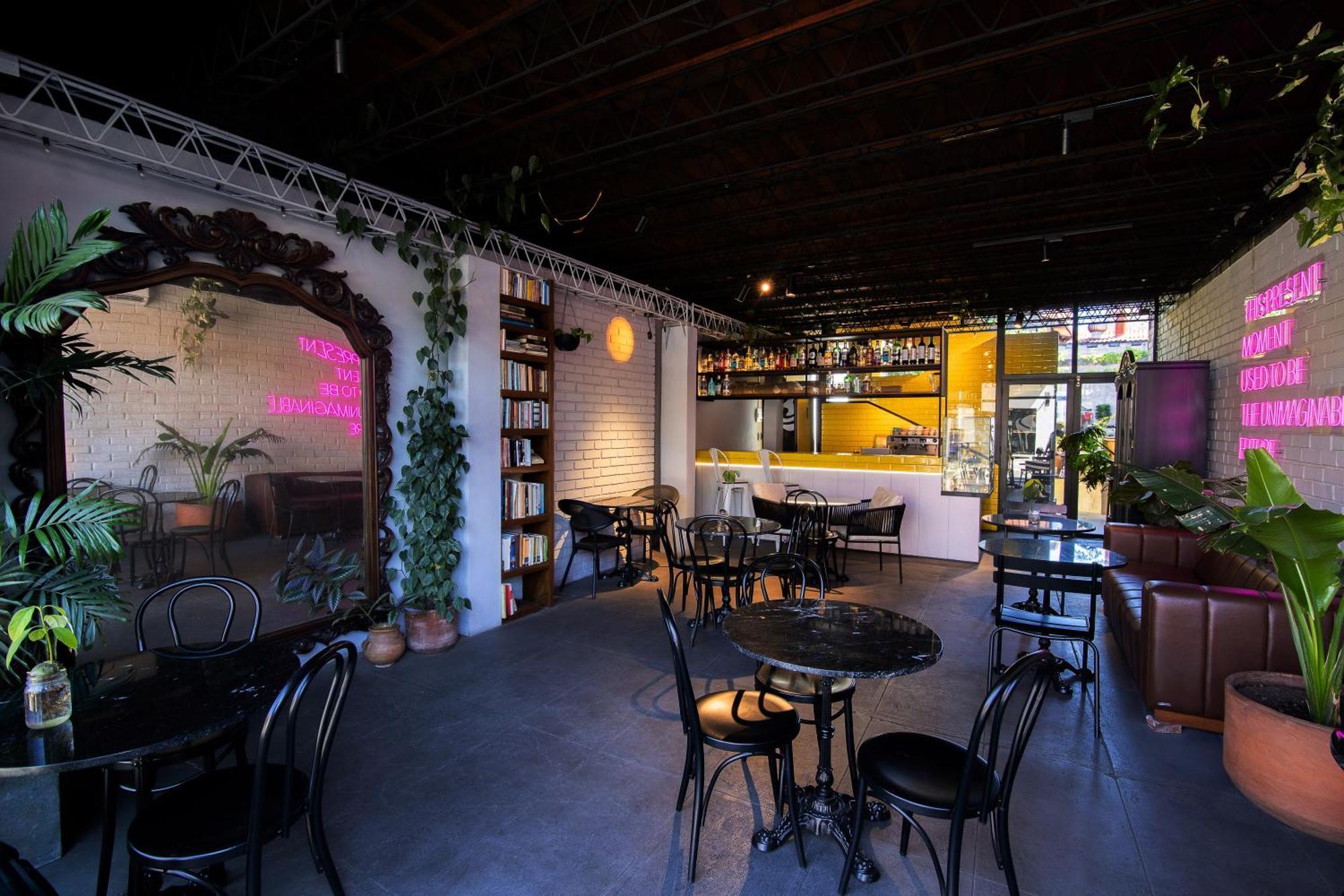 Cosmopolitano Hotel Boutique 산타 크루즈 드 라 시에라 외부 사진 The interior of the restaurant