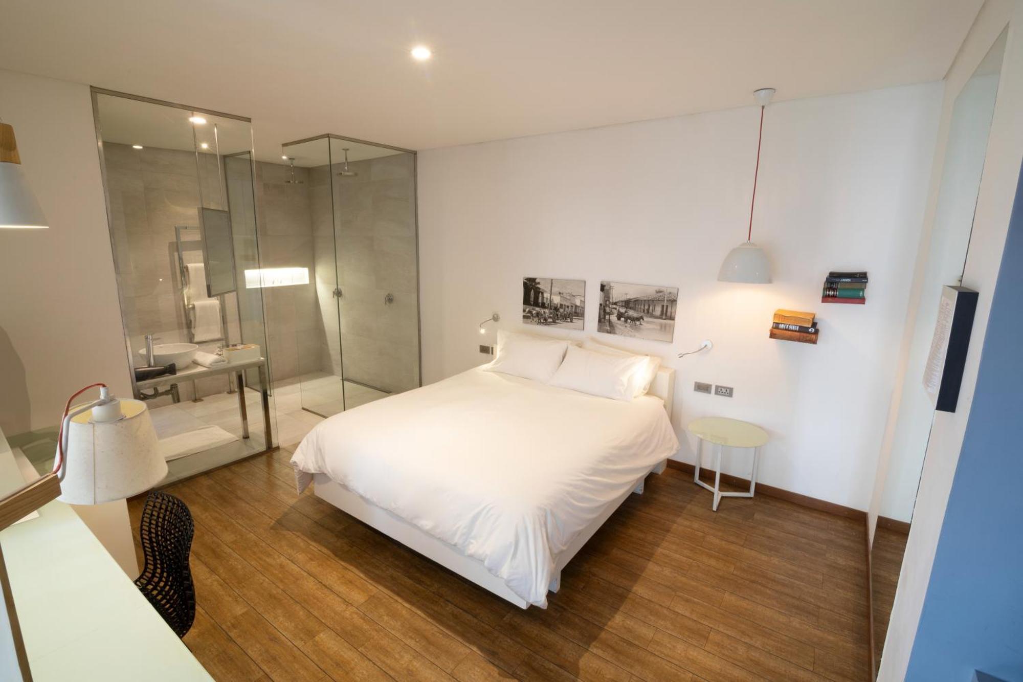 Cosmopolitano Hotel Boutique 산타 크루즈 드 라 시에라 외부 사진 A room at the hotel